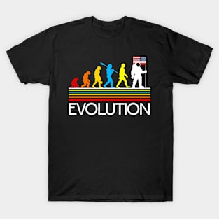 Funny Astronaut Evolution T-Shirt